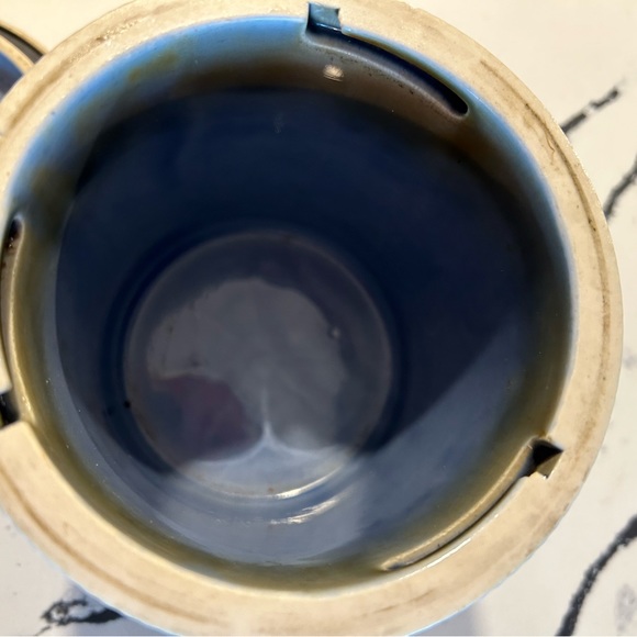 Wade Irish porcelain shamrock, tobacco, humidor jar with lockable lid. - Picture 4 of 7